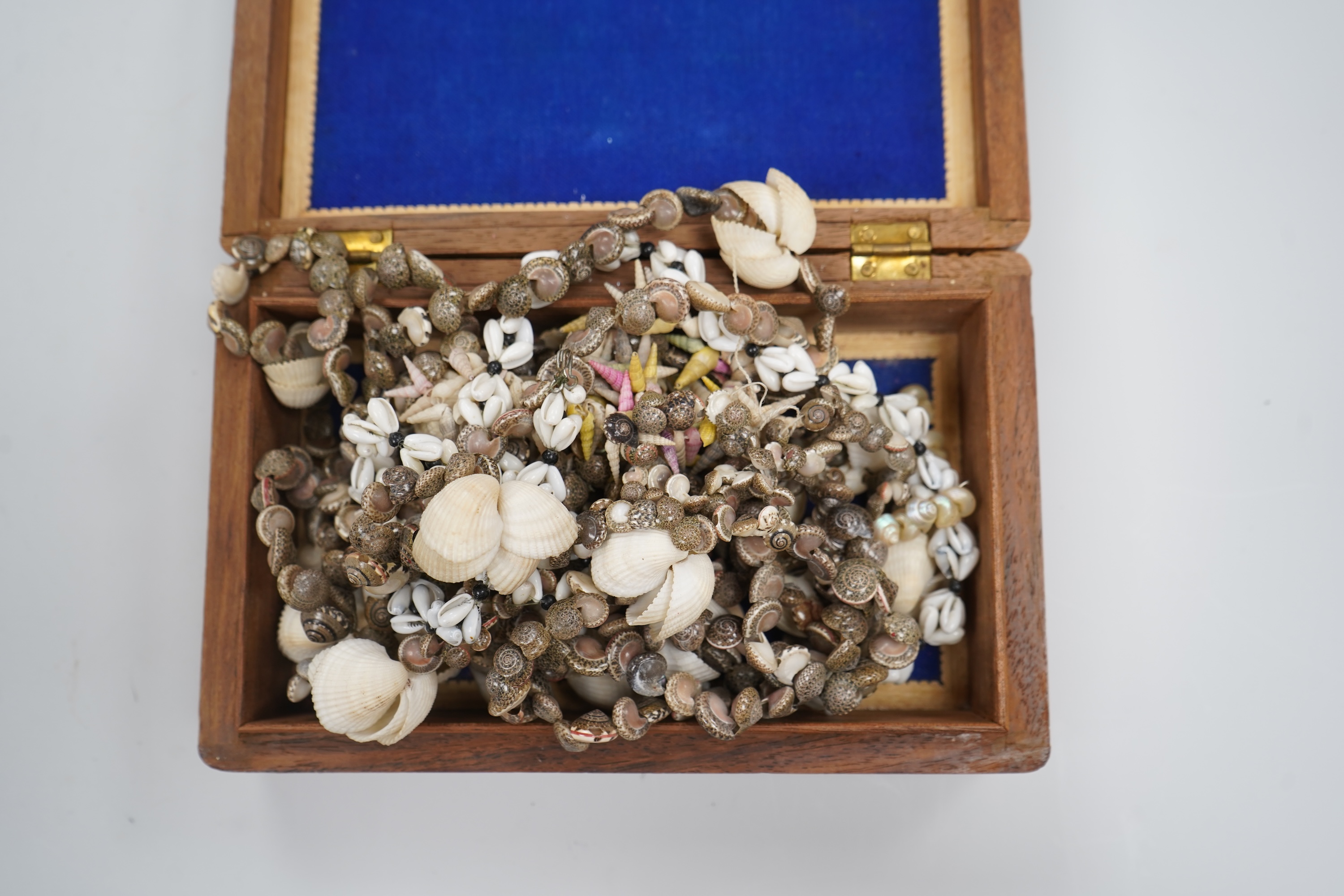 A box of cut glass drops, together with box of gaming counters, a gilt metal cross, an Art Deco ceramic nude figure, two frames, a parker pen, etc.
